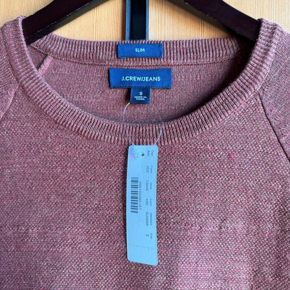 NWT J. Crew Rugged Cotton Sweater / S - Picture 3 of 5